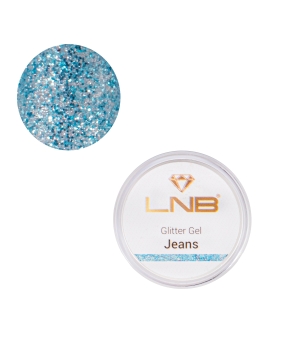 Glitter Gel Jeans LNB 5 ml​