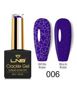 Crackle Gel Soak-Off 006 LNB 8 ml