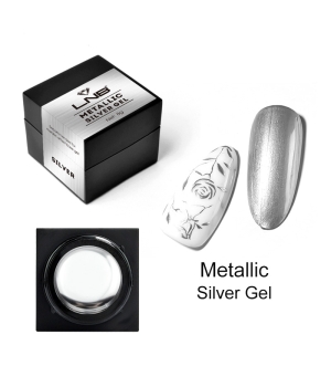 Gel color Metallic Silver LNB 8 ml