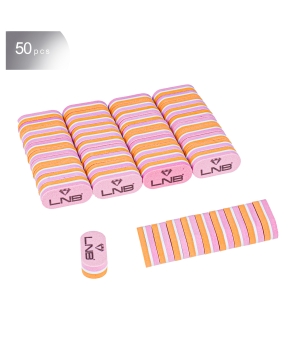 Set 50 mini buffer refolosibil Pink/Orange LNB 100/180