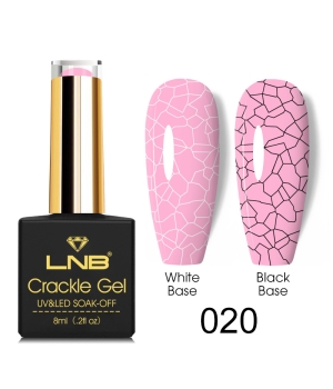Crackle Gel Soak-Off 020 LNB 8 ml