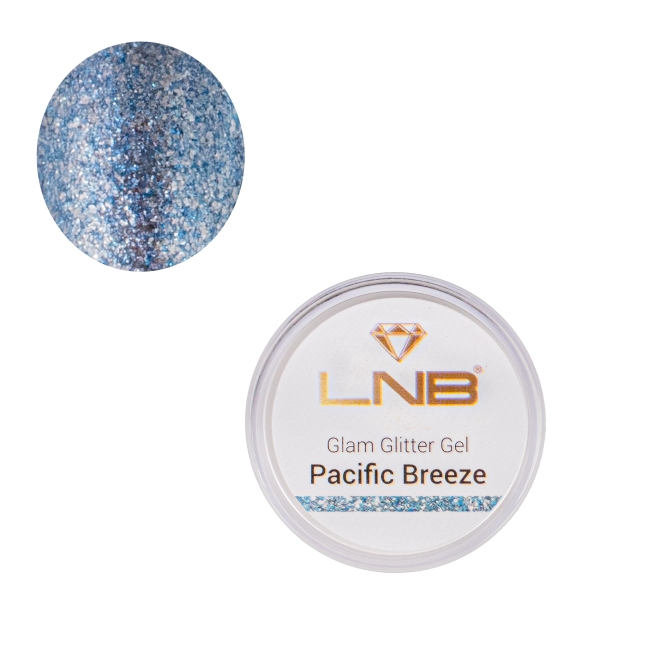 Glitter Gel Pacific Breeze LNB 5 ml​