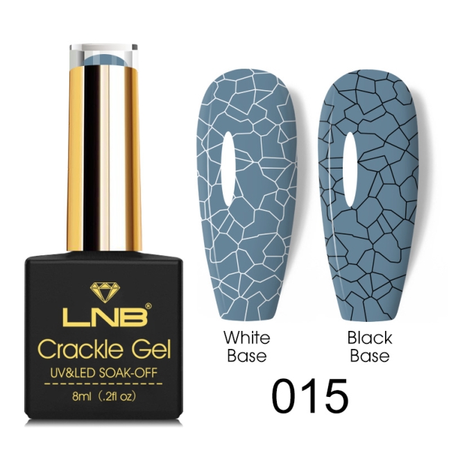 Crackle Gel Soak-Off 015 LNB 8 ml