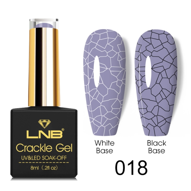 Crackle Gel Soak-Off 018 LNB 8 ml