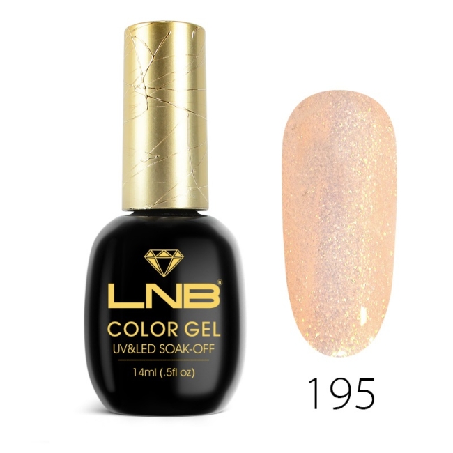 Color Gel Soak-Off 195 LNB 14 ml