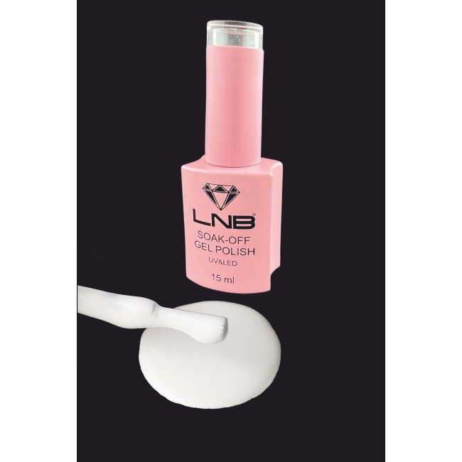 Color Gel Soak-Off 023 White LNB 15 ml