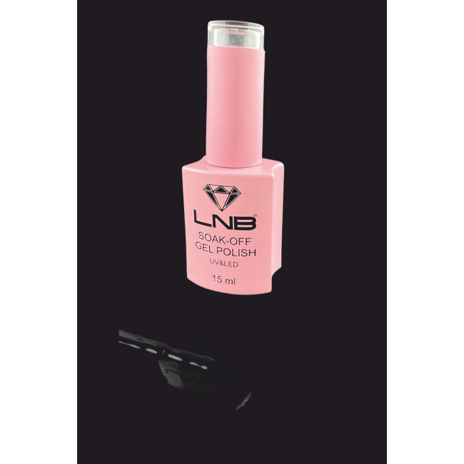 Color Gel Soak-Off 161 Black LNB 15 ml