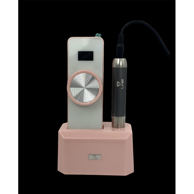 Micromotor Electric/Freza unghii cu acumulator LNB 573 Pink