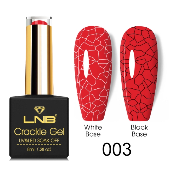 Crackle Gel Soak-Off 003 LNB 8 ml