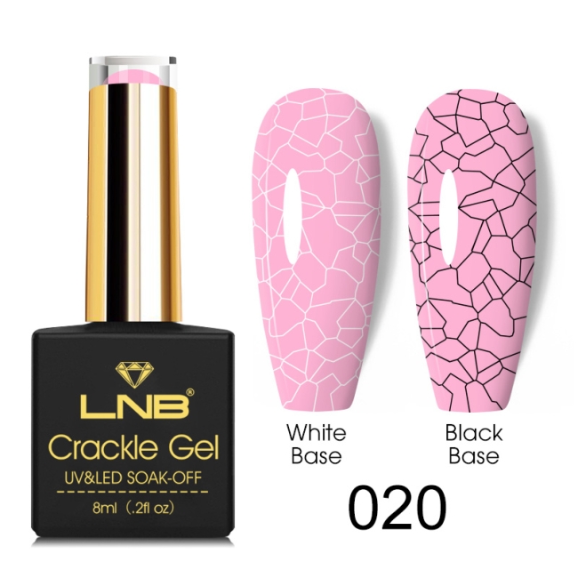 Crackle Gel Soak-Off 020 LNB 8 ml