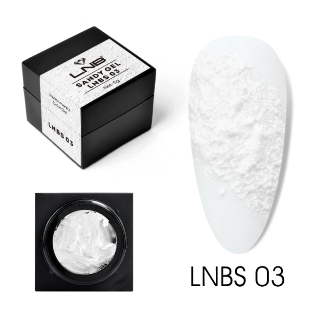 Sandy Gel LNBS03 White LNB 5 gr.​