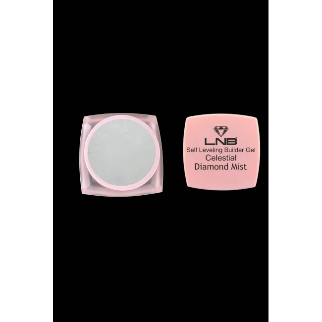 Self Leveling Builder Gel Celestial Diamond Mist Hema Free LNB 30 Gr.