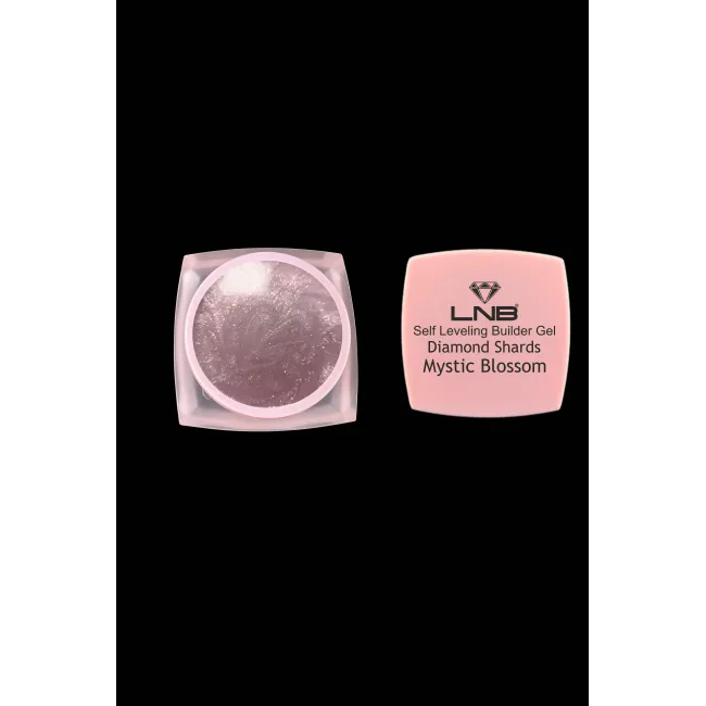 Self Leveling Builder Gel Diamond Shards Mystic Blossom Hema Free LNB 30 Gr.