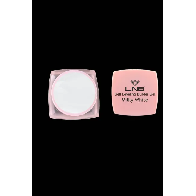 Self Leveling Builder Gel Milky White Hema Free LNB 30 Gr.